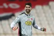 فیلم لحظه مصدوم شدن دماغ علیرضا بیرانوند