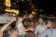 حضور اسد و خانواده‌اش بین مردم دمشق+ تصاویر