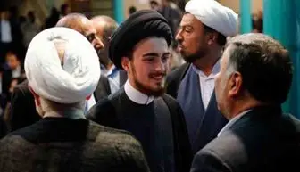 سید احمد خمینی در پیاده روی اربعین/ عکس