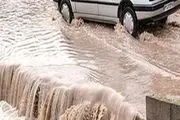 جاری شدن سیلاب در زابل/ عکس