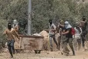 صهیونیست‌ها یک مسجد را به آتش کشیدند