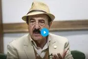 واکنش جالب منوچهر آذری هنرمند کلیمی ایرانی در تلویزیون