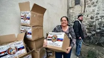 ۶۰ تن کمک‌های بشر‌دوستانه روسیه به مردم سوریه