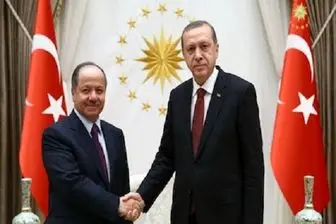 دیدار «اردوغان» و «بارزانی» بدون حضور خبرنگاران