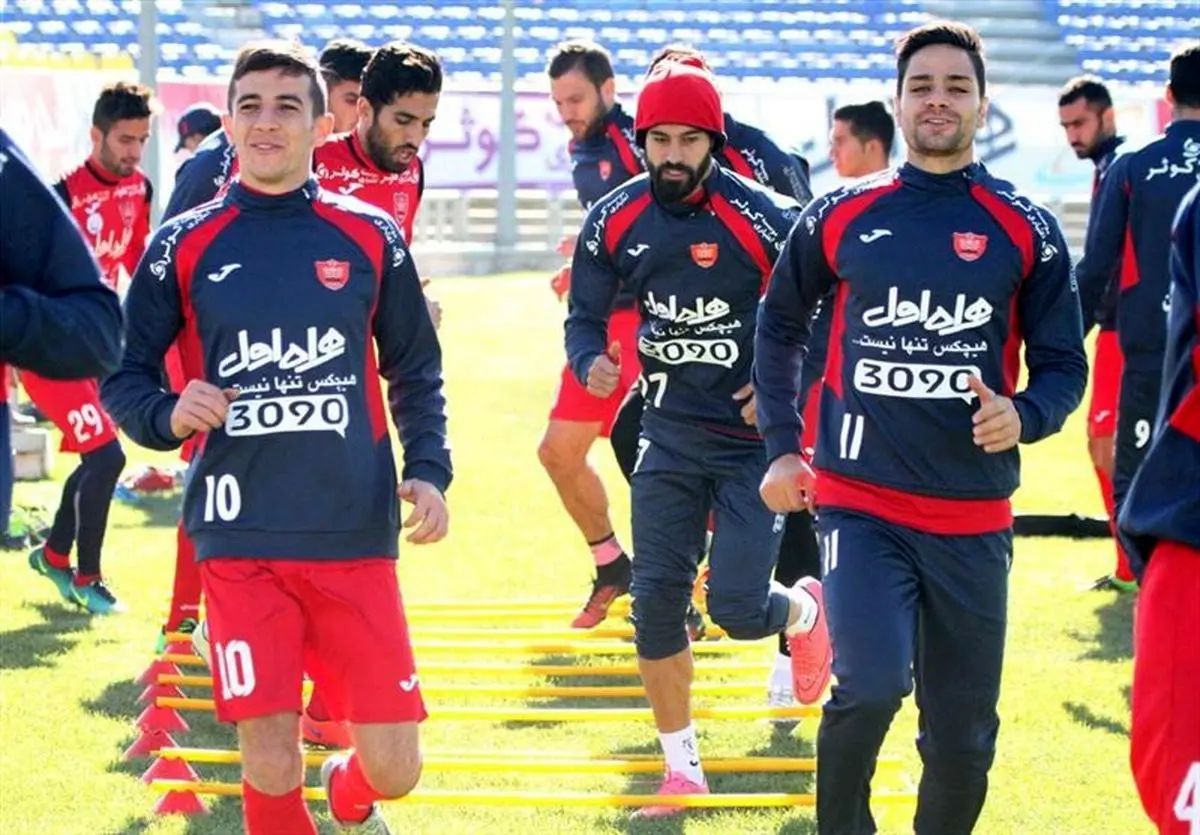 گزارش تمرین امروز پرسپولیس