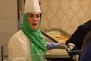 وقتی «بهناز جعفری» سرآشپز می شود/ عکس