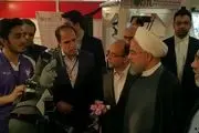 حضور روحانی در دانشگاه علوم و تحقیقات تهران