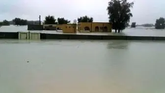امداد رسانی زمینی و هوایی در روستاهای سیل زده نیکشهر