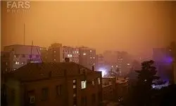 وقوع طوفان شدید در استان البرز