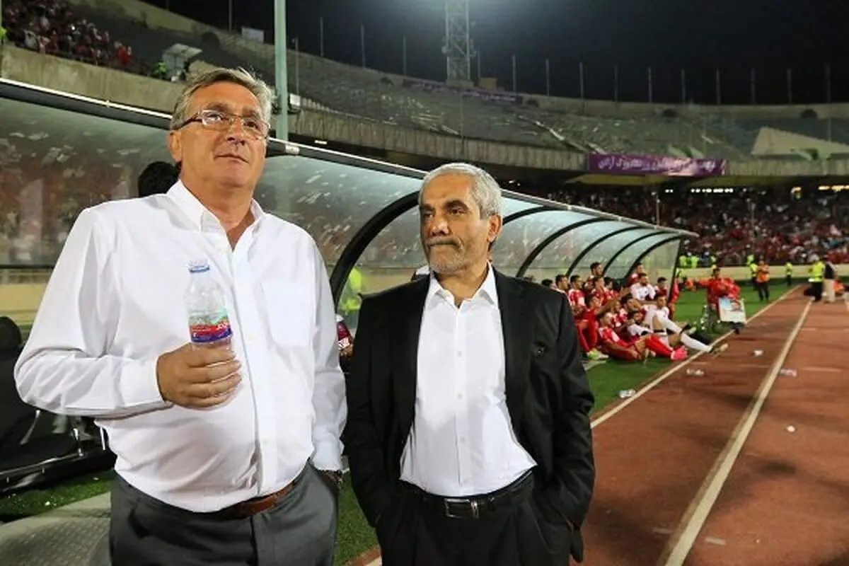حضور مدیر عامل مستعفی پرسپولیس در آزادی