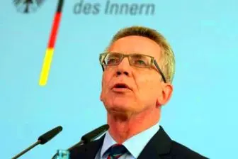 تقلید وزیر کشور آلمان از ترامپ