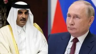 حمایت امیر قطر از پوتین پس از شورش واگنر