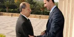  احتمال دیدار رؤسای جمهور لبنان و سوریه 