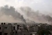  صحنه وحشتناک از پرتاب شدن اجساد به آسمان در غزه! 