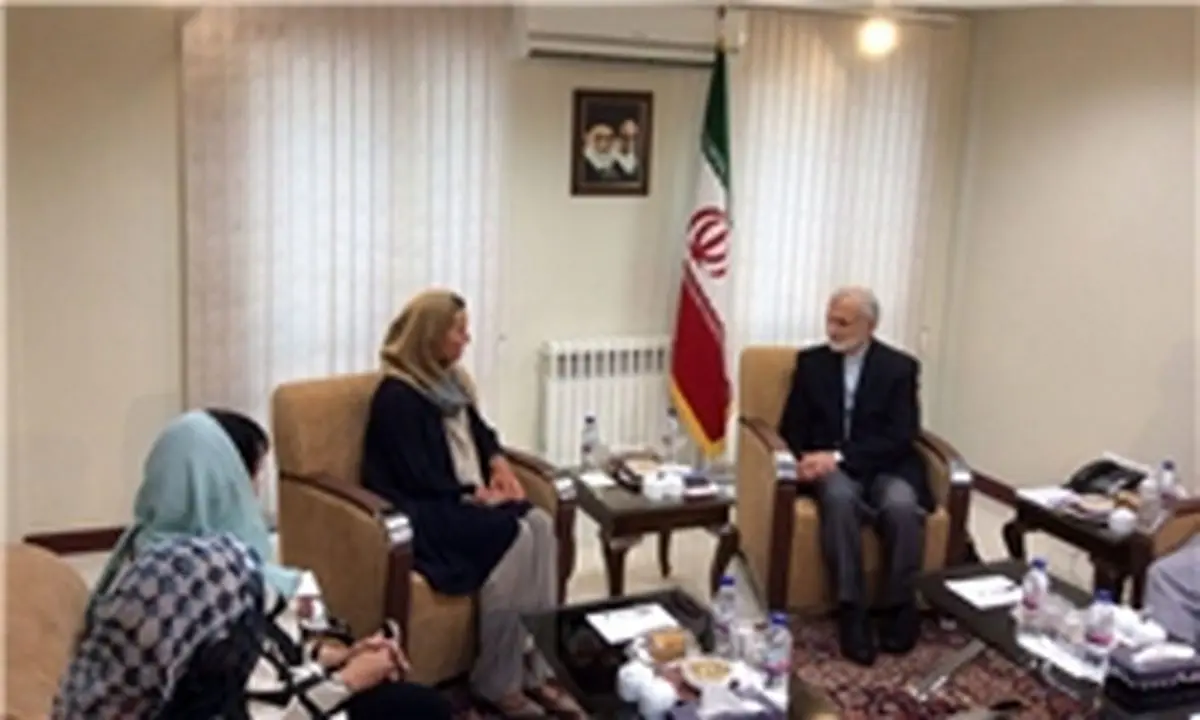 خرازی: درباره برجام و نقض آن توسط آمریکا با موگرینی صحبت شد