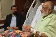 محسن رضایی از حجت‌الاسلام طباطبائی عیادت کرد