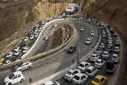 آخرین وضعیت تردد در محور کرج ـ چالوس و آزادراه تهران ـ کرج