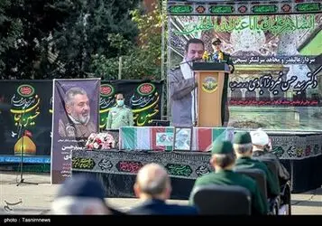 مراسم تشییع پیکر سرلشکر فیروزآبادی