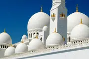 مسجدی لاکچری از جنس طلا/ تصاویر

