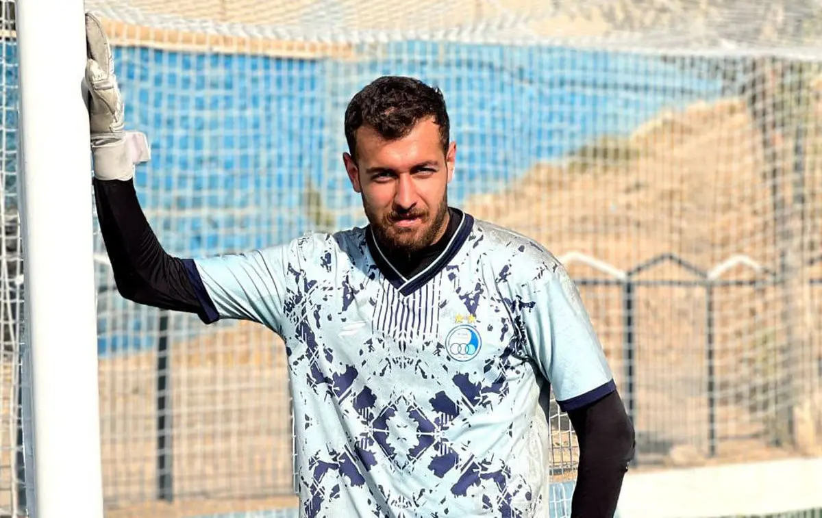 گلر استقلال راهی بیمارستان شد