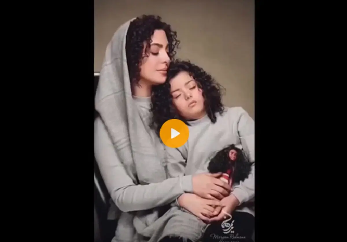 بازیگر زن سریال گاندو از دخترخوانده‌اش رونمایی کرد