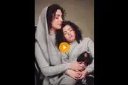 بازیگر زن سریال گاندو از دخترخوانده‌اش رونمایی کرد