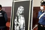 دزدان اثر هنری بنکسی بازداشت شدند
