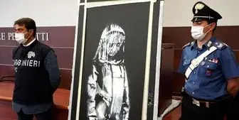 دزدان اثر هنری بنکسی بازداشت شدند
