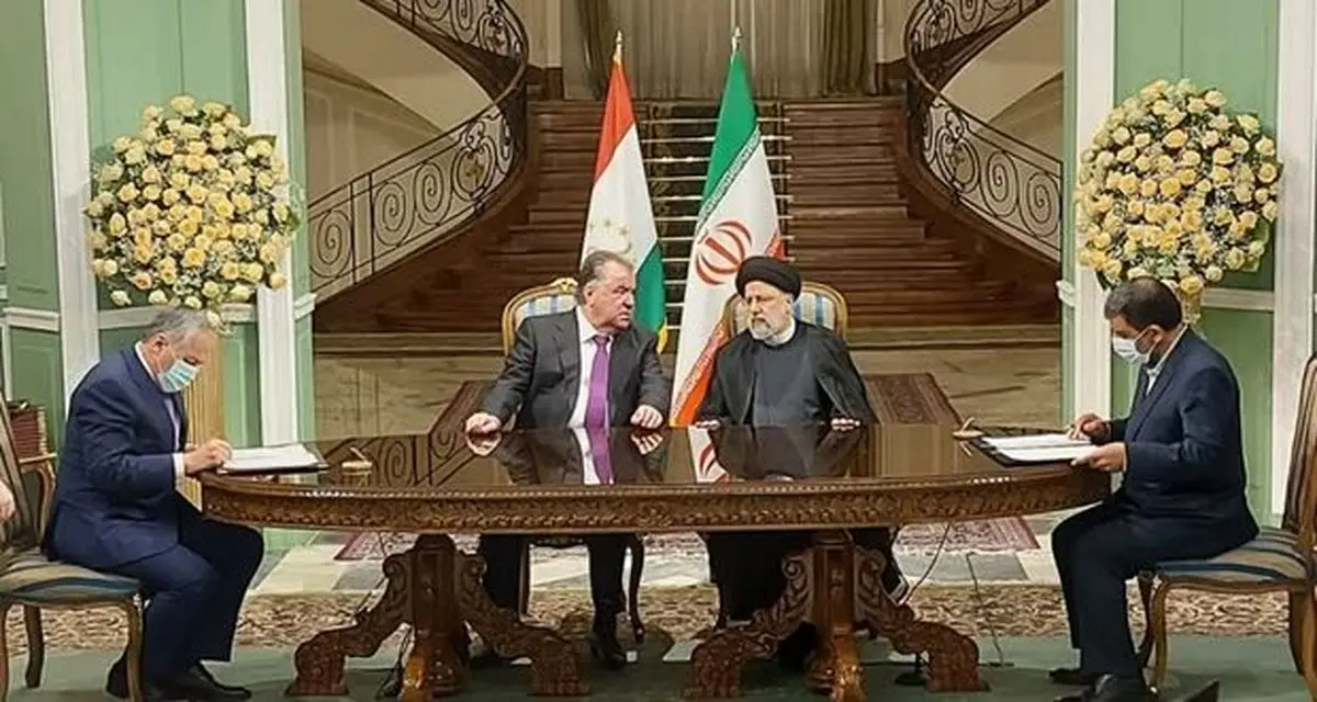 امضای ۱۷ سند همکاری در حوزههای مختلف بین ایران و تاجیکستان