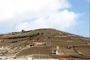 تصویری دیدنی از کوه سنگر اردبیل