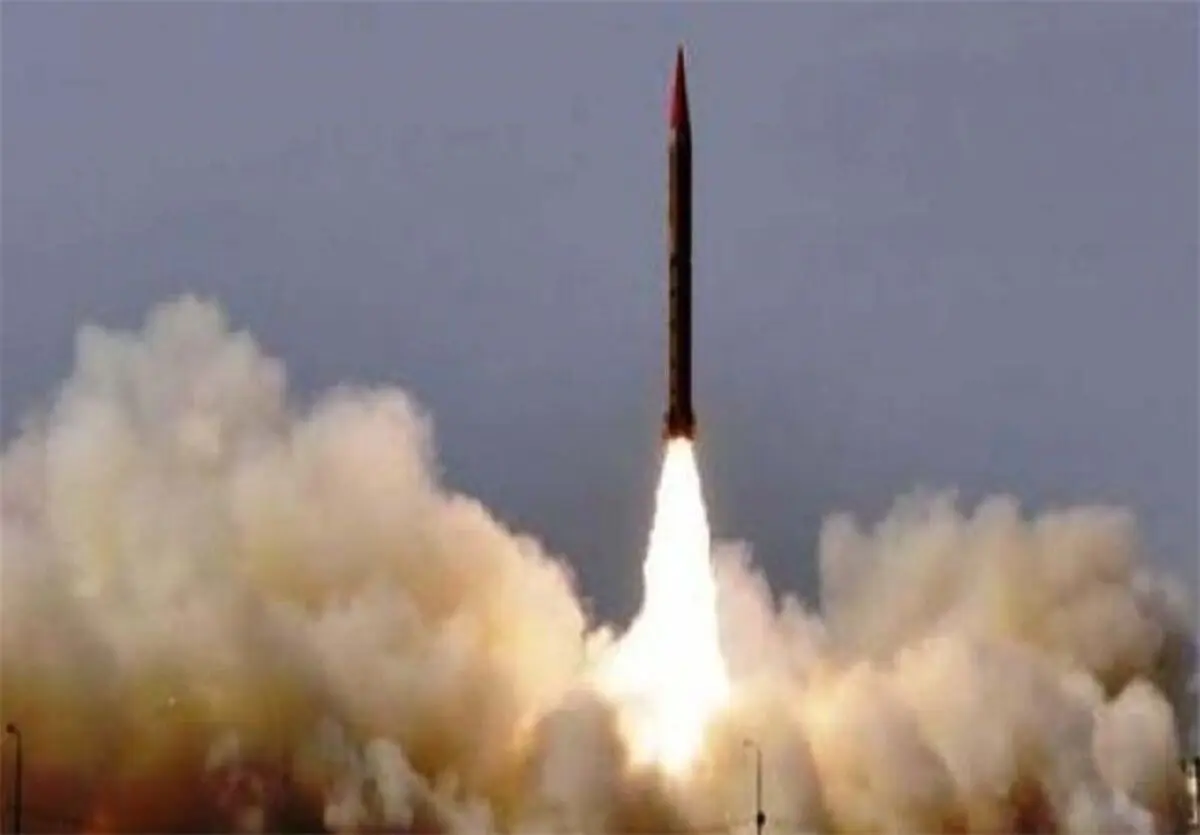 پاکستان یک موشک بالستیک شلیک کرد 