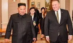 پمپئو با کره شمالی مذاکره می کند