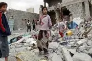 حمله جنگنده‌های سعودی به ساختمان پارلمان یمن در «صنعاء»