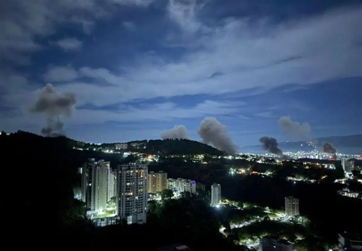 فیلم حملات بسیار سنگین آمریکا به کاراکاس