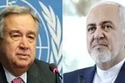 نامه ظریف به گوترش: خرابکاری در نطنز تروریسم هسته ای است