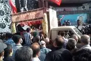 مراسم تشییع پیکر شهید صیاد خدایی انجام شد
