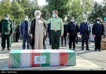 مراسم تشییع پیکر سرلشکر فیروزآبادی