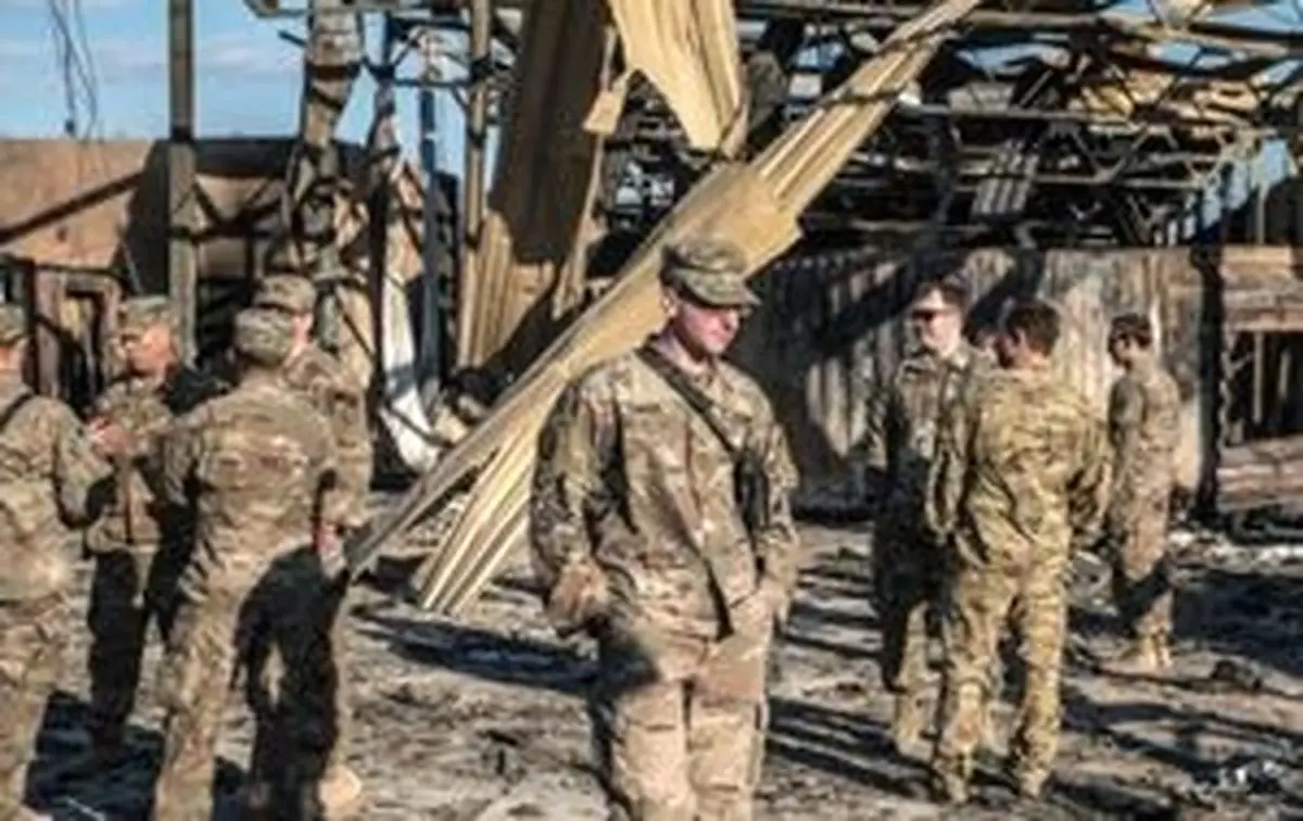 تصاویر منتشر نشده از موشک‌باران پایگاه عین الاسد+فیلم