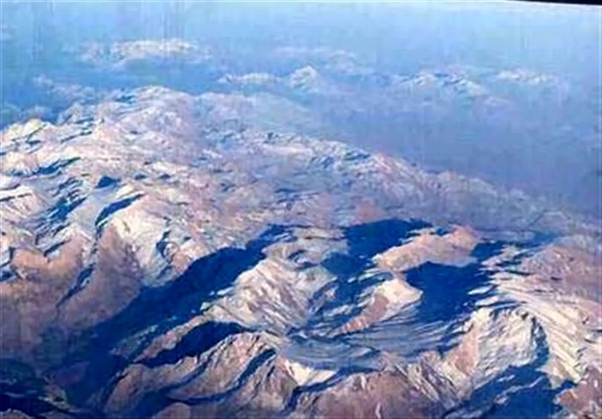 شکوه دماوند در شب زمستان 96+عکس