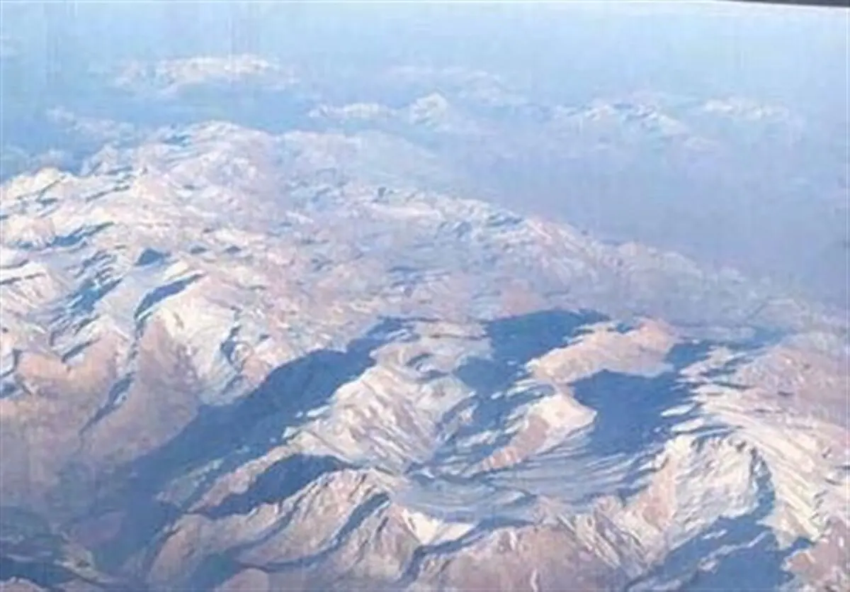 شکوه دماوند در شب زمستان 96+عکس