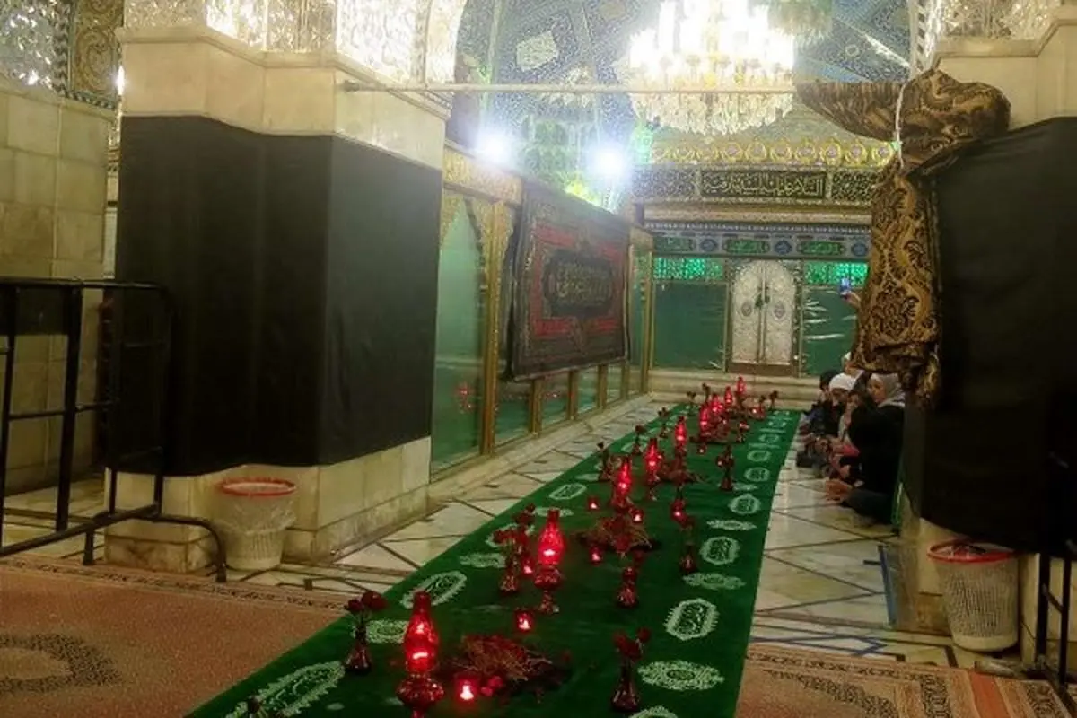 ضریح حضرت رقیه (س) به تهران منتقل شد
