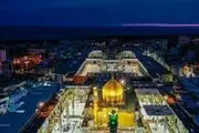 قابی کمتر دیده شده از حرم امیرمومنان(ع)