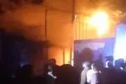 محل نگهداری کمک‌های بشردوستانه در غزه بمباران شد