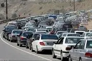ترافیک سنگین در آزادراه قزوین به رشت