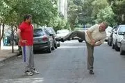 حرکات رزمی کاظم احمدزاده و محمود شهریاری در خیابان+عکس