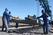 ریل‌گذاری راه‌آهن تهران‌ـ‌همدان به پایان رسید