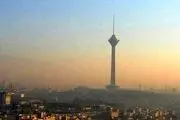 شاخص آلودگی هوای تهران به تفکیک مناطق امروز دوشنبه ۱۸ دی

