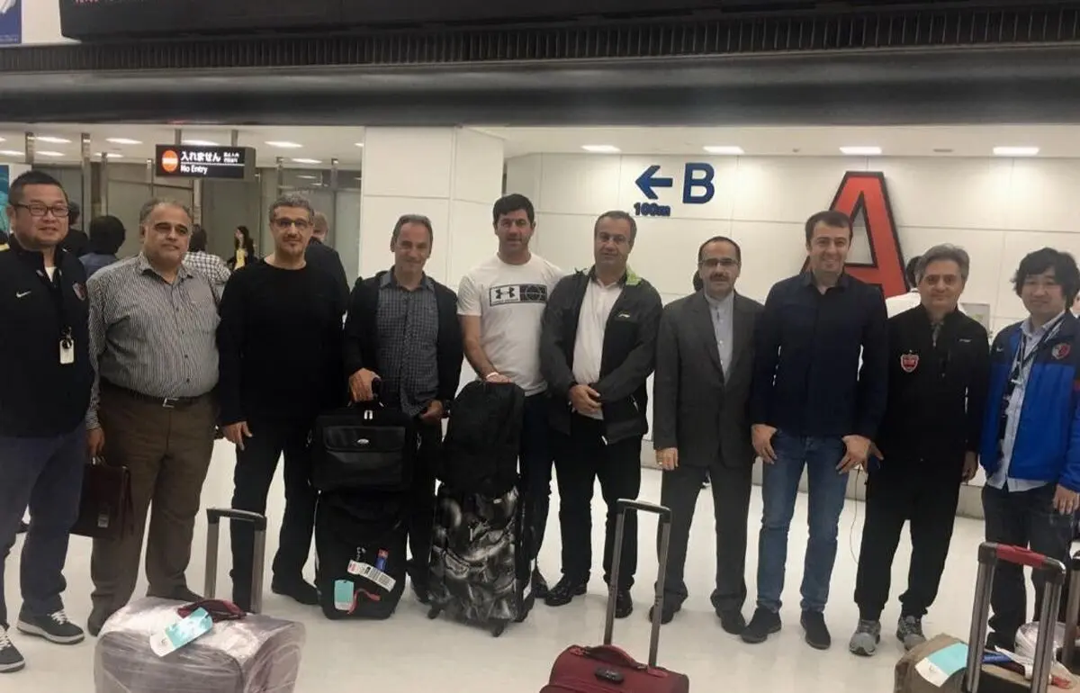 استقبال کاشیما آنتلرز از  پرسپولیسی‌ها