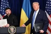زلنسکی دلایل درخواست حضور نظامی آمریکا در اوکراین را فاش کرد