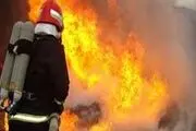 اطفای حریق سوله هزار متری در منطقه شورآباد